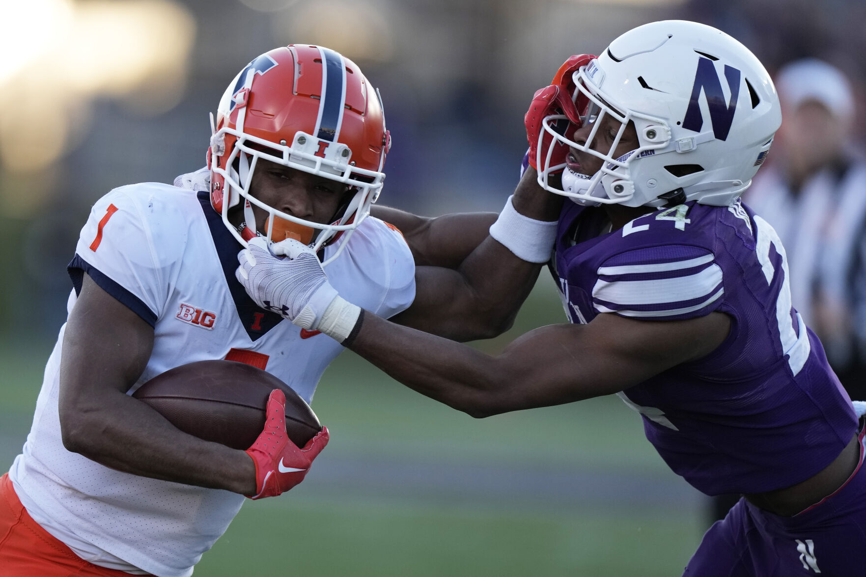 Illinois Northwestern Football